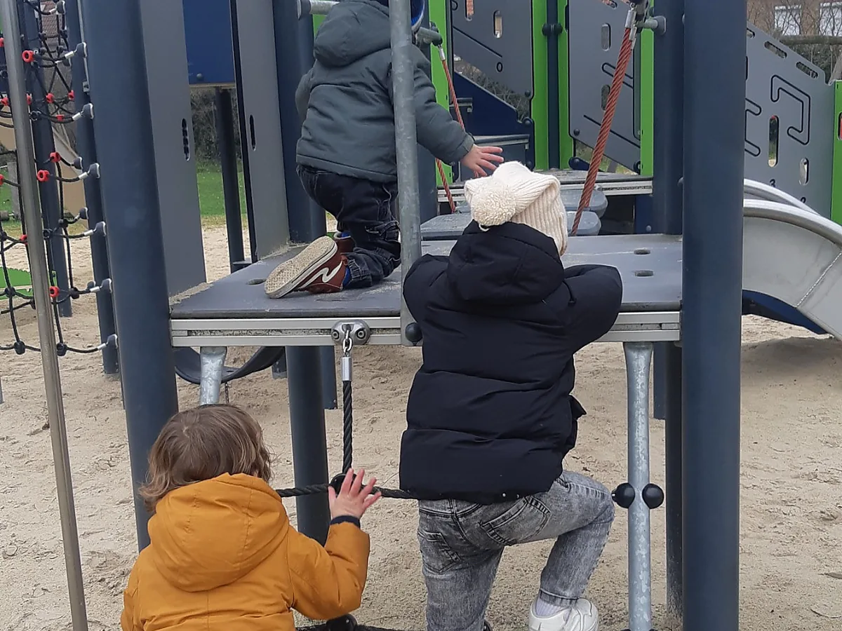 Esther met kinderen